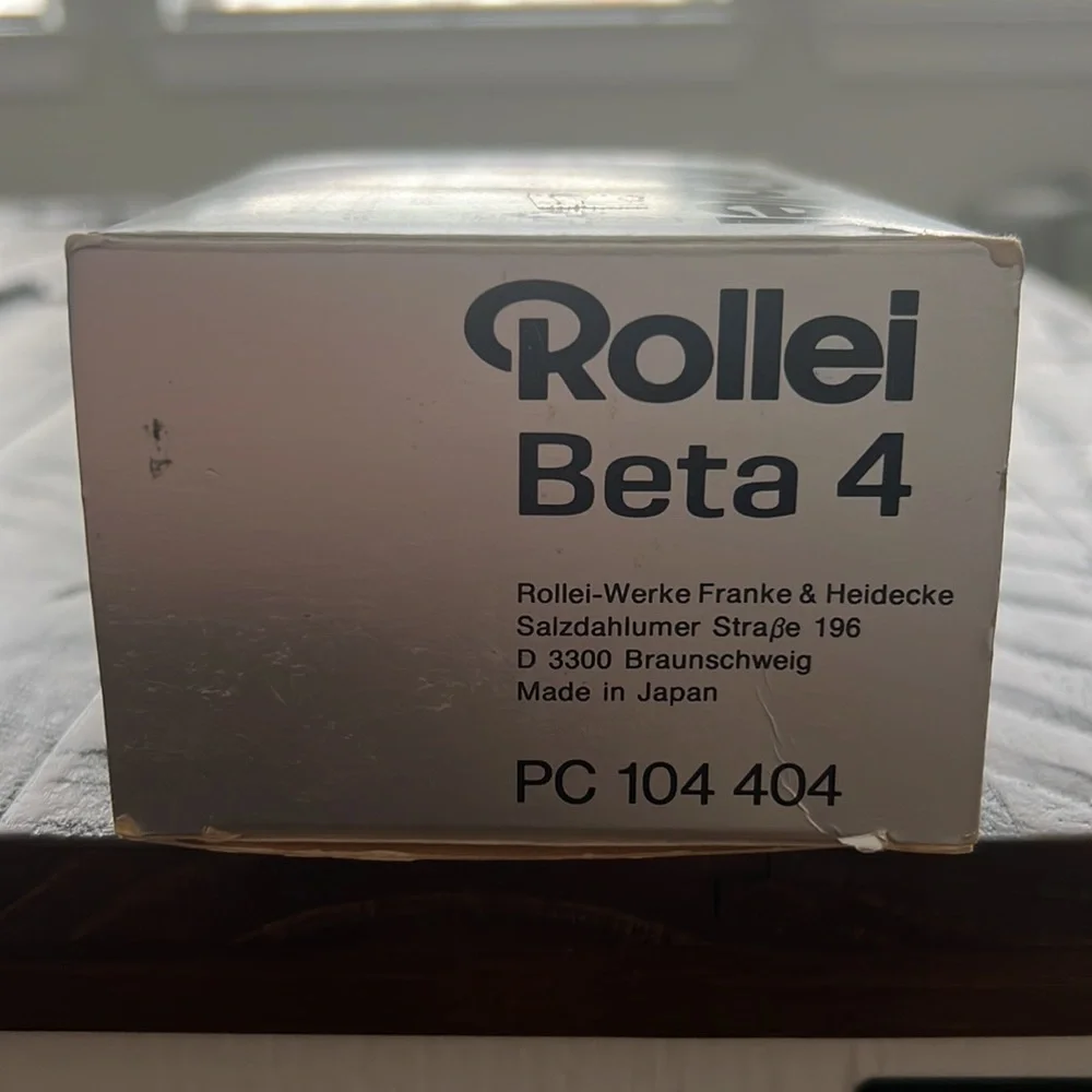 Rollei Beta 4 Automatic Electronic Flash Hotshoe Mount Swivel Head Vintage